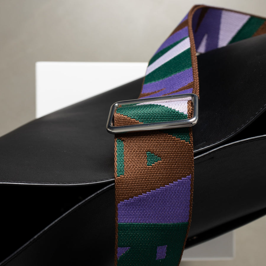 strap snippets green/lavender - black - VIVI MARI