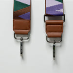 strap snippets green/lavender - tan - VIVI MARI