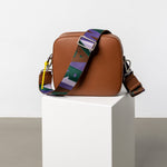 strap snippets green/lavender - tan - VIVI MARI