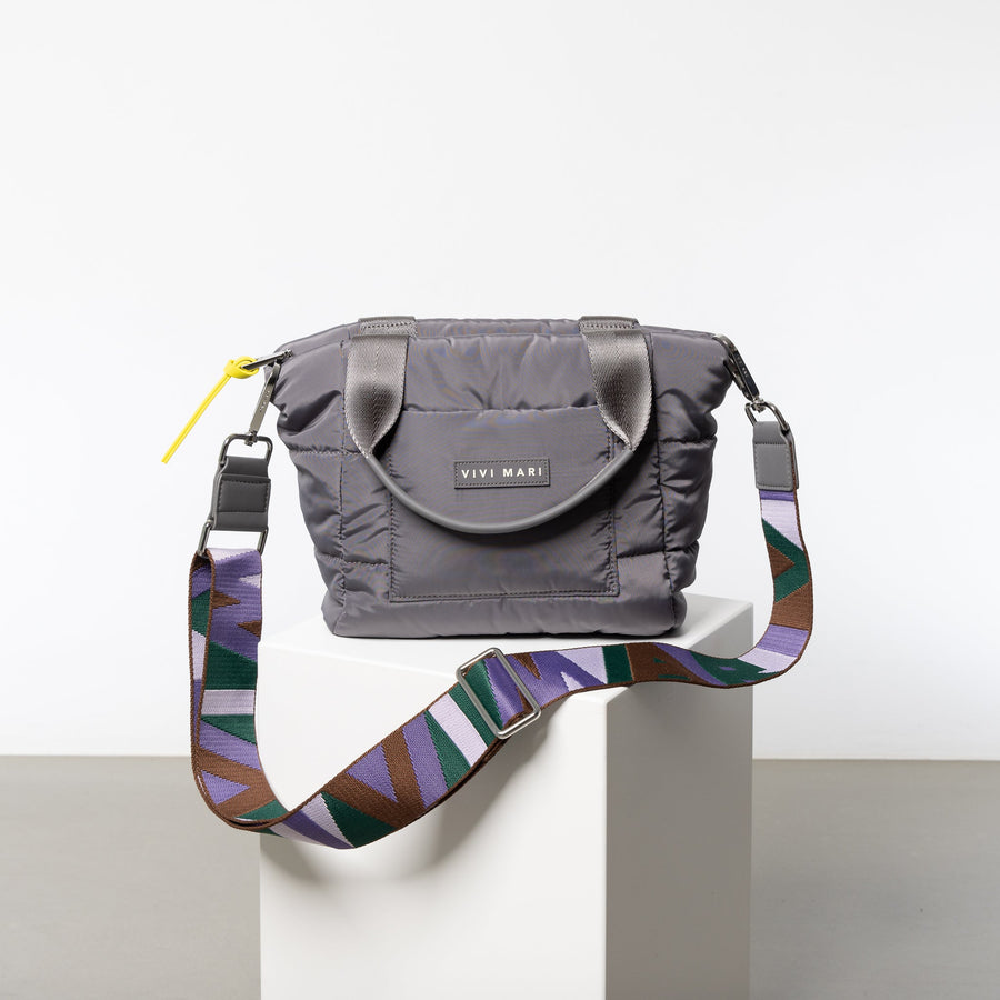 strap snippets green/lavender - taupe - VIVI MARI