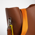 strap spicy orange - tan - VIVI MARI