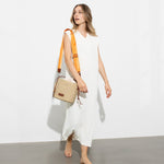 strap spicy orange - tan - VIVI MARI