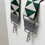 strap triangles green/sand - taupe - VIVI MARI