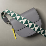 strap triangles green/sand - taupe - VIVI MARI