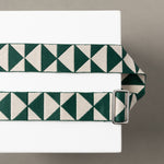 strap triangles green/sand - taupe - VIVI MARI