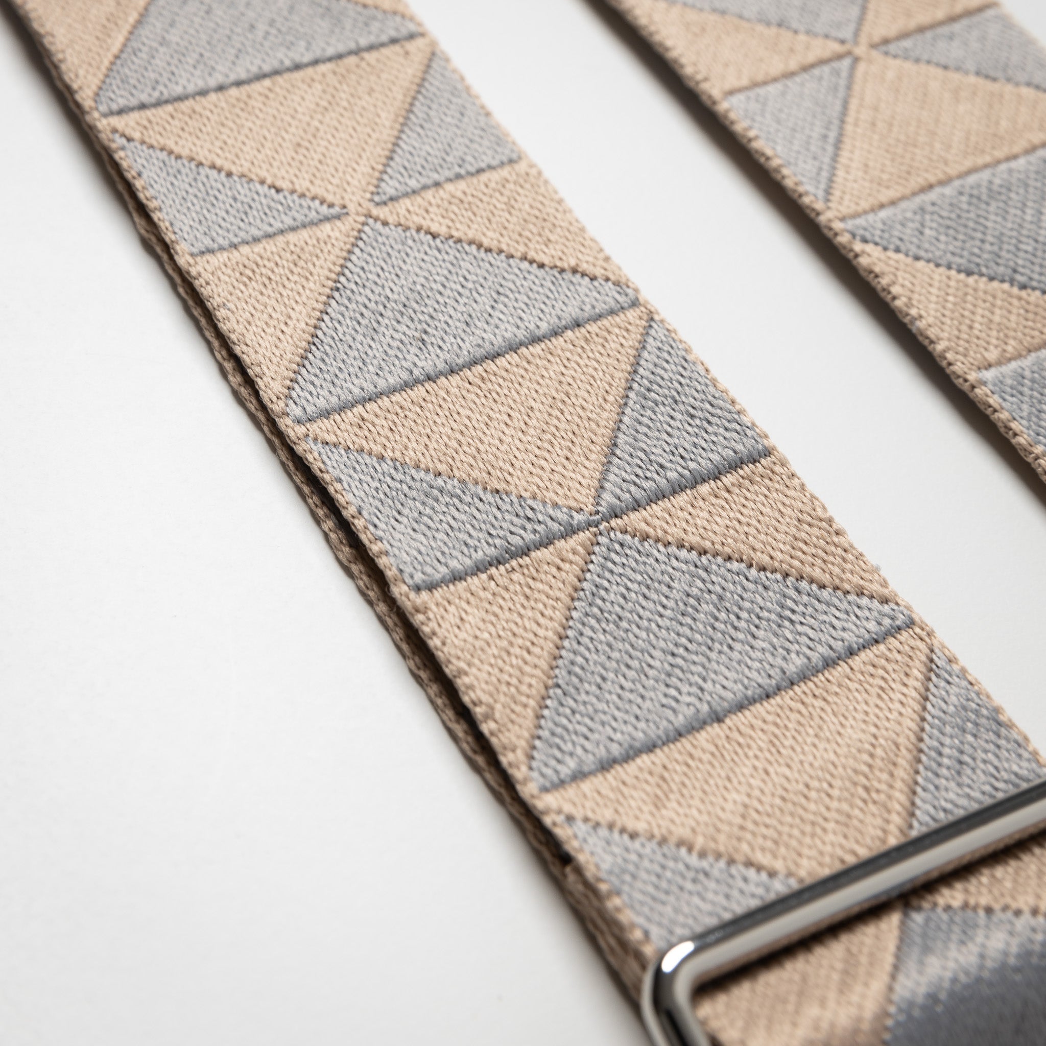 strap triangles grey/beige - tan - VIVI MARI