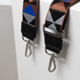 strap triangles multi tan/blue - black - VIVI MARI