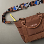 strap triangles multi tan/blue - tan - VIVI MARI