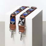 strap triangles multi tan/blue - tan - VIVI MARI