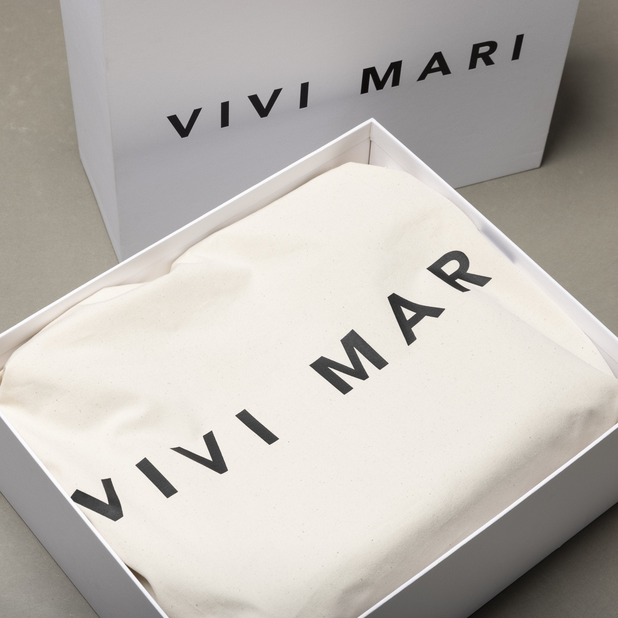 tote bag + strap basic classic - tan - VIVI MARI