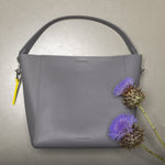 tote bag + strap basic classic - taupe - VIVI MARI